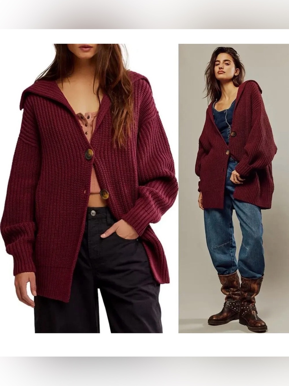 Free People Swim Too Deep Cardi, NWOT, Small